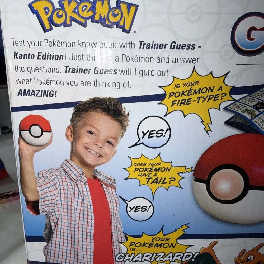 Pokemon Trainer Guess Kanto Edition Pokeball New, Sealed! 10283 Box Ages 6+